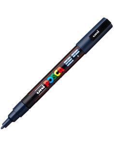 POSCA MARCADOR  PC-3M PUNTA CÓNICA 09 - 13 MM AZUL MARINO