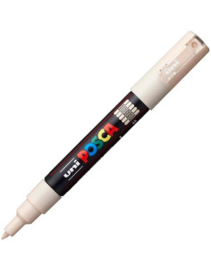 POSCA MARCADOR  PC-1M NO PERMANENTE PUNTA FINA 07-1MM BEIGE