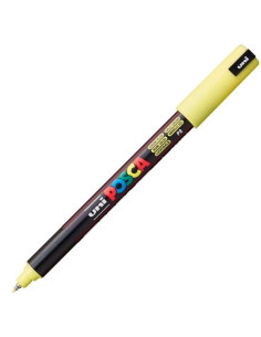 POSCA MARCADOR  PC-1MR NO PERMANENTE PUNTA EXTRAFINA 07MM AMARILLO SOL