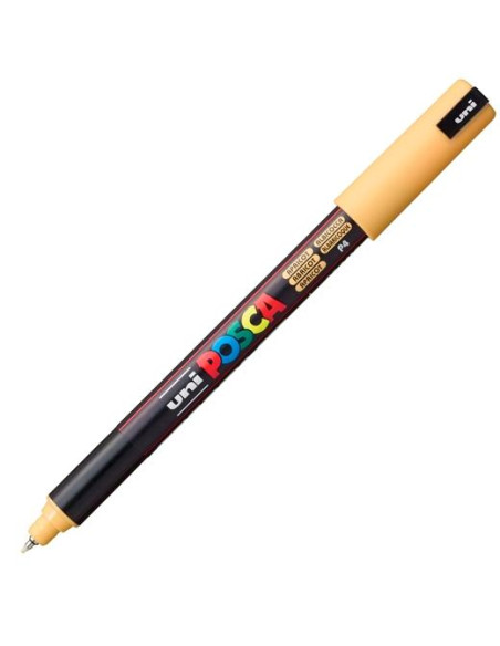 POSCA MARCADOR  PC-1MR NO PERMANENTE PUNTA EXTRAFINA 07MM ALBARICOQUE
