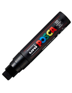 POSCA MARCADOR  PC-17K NO PERMANENTE PUNTA BISELADA 15MM NEGRO