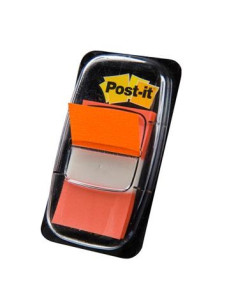 POST-IT INDEX 680 DISPENSADOR 1X50 NARANJA -12U-