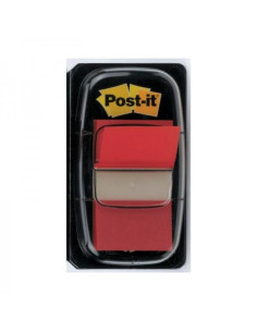 POST-IT INDEX 680 DISPENSADOR 1X50 ROJO -12U-