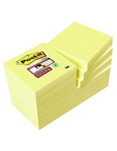 POST-IT BLOC NOTAS ADHESIVAS 622 SUPER STICKY 476X476 NO ENCELOFANADOS PAQUETE 12 UD