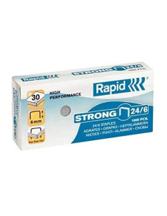 RAPID GRAPAS STRONG 246 GALVANIZADAS -CAJA DE 1000-
