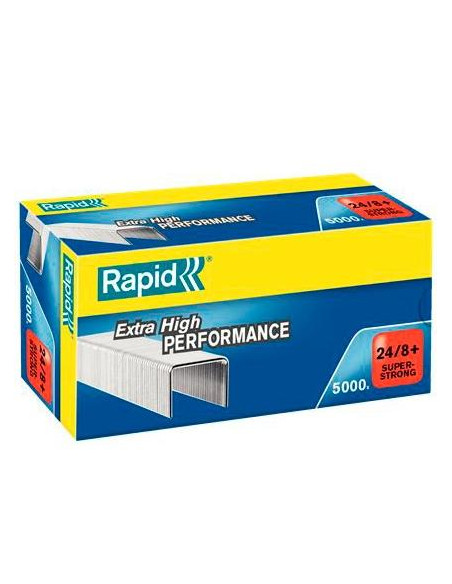 RAPID GRAPAS 248 SÚPER STRONG GALVANIZADA CAJA DE 5000