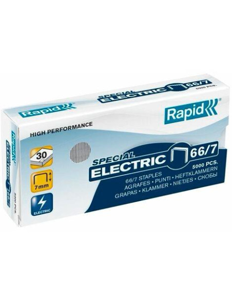 RAPID GRAPAS STRONG ELECTRIC 667 GALVANIZADAS -CAJA DE 5000-