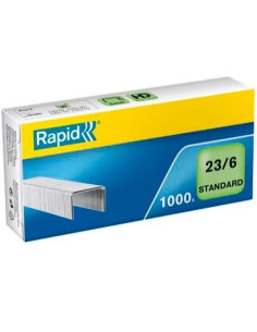 RAPID GRAPAS ESTÁNDAR 236 GALVANIZADAS -CAJA DE 1000-