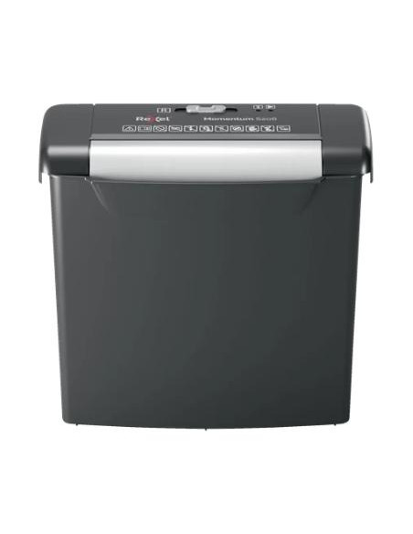 REXEL DESTRUCTORA MANUAL MOMENTUN S206 CORTE A TIRAS 6MM HASTA 6H A LA VEZ NEGRO