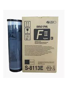 RISO TINTA NEGRO SERIE EZSFRZMZ PACK 2 SUSTITUYE A S7612E S4253A S6930E