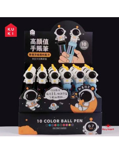 ROYMART BOLIS DE 10 COLORES ROAMING TO THE STARS SURTIDOS EXPOSITOR 36 UD