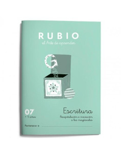 RUBIO CUADERNO DE ESCRITURA N 07