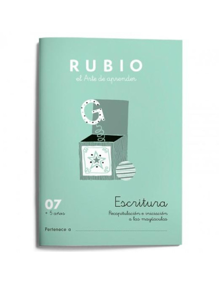 RUBIO CUADERNO DE ESCRITURA N 07