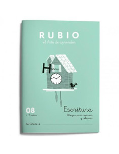 RUBIO CUADERNO DE ESCRITURA N 08