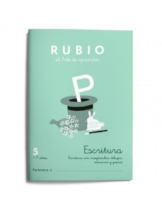 RUBIO CUADERNO DE ESCRITURA N 5
