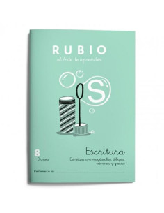 RUBIO CUADERNO DE ESCRITURA N 8