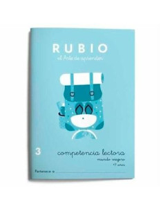 RUBIO CUADERNO COMPETENCIA LECTORA 3