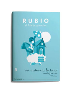 RUBIO CUADERNO COMPETENCIA LECTORA 5