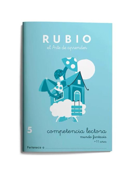 RUBIO CUADERNO COMPETENCIA LECTORA 5