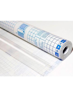 SADIPAL FORRO DE LIBROS AUTOADHESIVO REPOSICIONABLE PP 80 MICRAS 045X20M TRANSPARENTE
