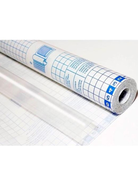 SADIPAL FORRO DE LIBROS AUTOADHESIVO REPOSICIONABLE PP 80 MICRAS 045X20M TRANSPARENTE