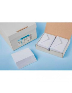 SAM SOBRE TARJETA DE VISITA OFFSET BLANCO 90 GR CLASICO ENGOMADO 70X105