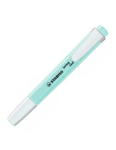 STABILO MARCADOR FLUORESCENTE SWING COOL PASTEL AZUL NUBLADO CAJA 10 UD