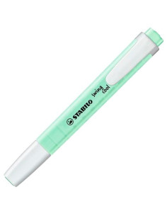 STABILO MARCADOR FLUORESCENTE SWING COOL PASTEL MENTA CAJA 10 UD