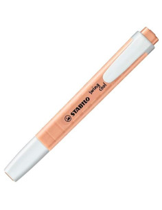 STABILO MARCADOR FLUORESCENTE SWING COOL PASTEL MELOCOTÓN CAJA 10 UD