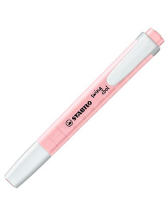 STABILO MARCADOR FLUORESCENTE SWING COOL PASTEL ROSADO CAJA 10 UD