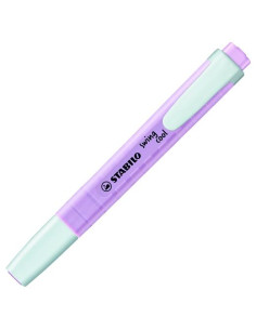 STABILO MARCADOR FLUORESCENTE SWING COOL PASTEL VIOLETA CAJA 10 UD