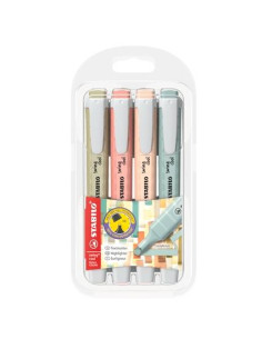 STABILO MARCADOR SWING COOL NATURECOLORS CSURTIDOS BLÍSTER 4 UD