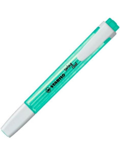 STABILO MARCADOR FLUORESCENTE SWING COOL TURQUESA CAJA 10 UD