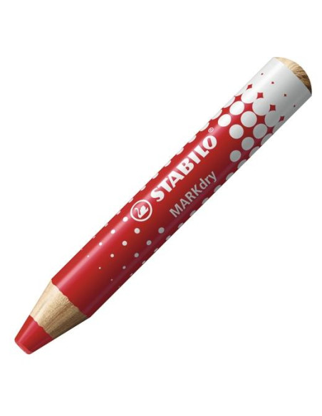 MARCADOR PIZARRA STABILO MARKDRY ROJO
