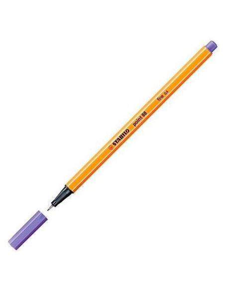 STABILO ROTULADOR POINT 88 MALVA CAJA 10 UD