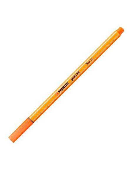 STABILO ROTULADOR POINT 88 BERMELLÓN PÁLIDO CAJA 10 UD