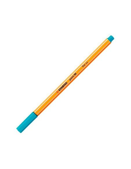 STABILO ROTULADOR POINT 88 AZUL CLARO CAJA 10 UD