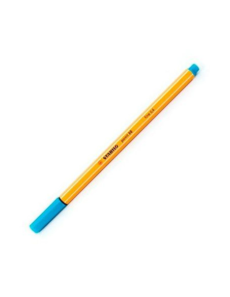 STABILO ROTULADOR POINT 88 TURQUESA CAJA 10 UD