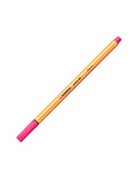 STABILO ROTULADOR POINT 88 ROSA CAJA 10 UD