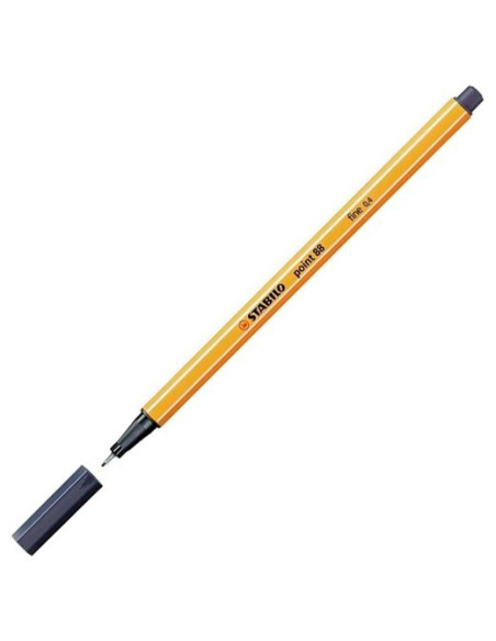 STABILO ROTULADOR POINT 88 GRIS PAYNE CAJA 10 UD