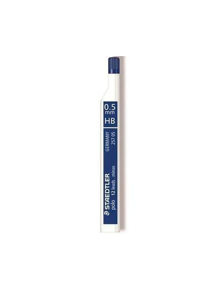 MINAS  STAEDTLER 257 POLO 05 - HB TUBO de 12