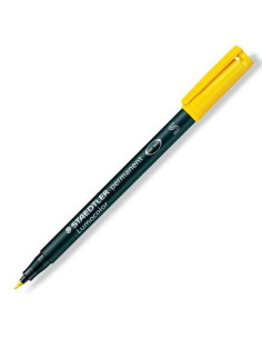 ROTULADOR PERMANENTE STAEDTLER 313 LUMOCOLOR S  AMARILLO