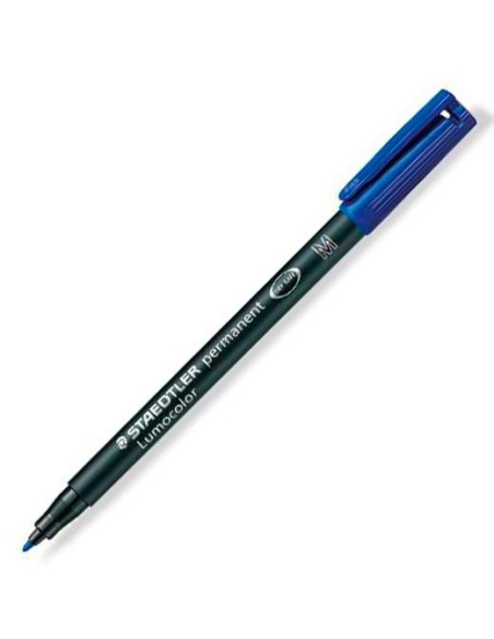 STAEDTLER ROTULADOR PERMANENTE LUMOCOLOR 317-3 M AZUL