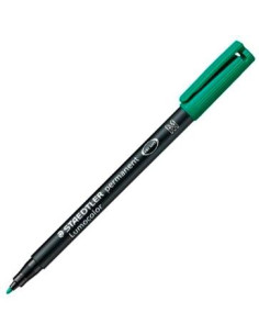 STAEDTLER ROTULADOR PERMANENTE LUMOCOLOR 317-5 M VERDE