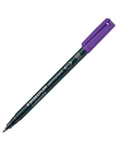 STAEDTLER ROTULADOR PERMANENTE LUMOCOLOR 317-6 M VIOLETA