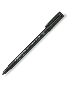 STAEDTLER ROTULADOR PERMANENTE LUMOCOLOR 317-9 M NEGRO