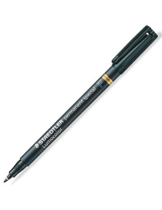STAEDTLER ROTULADOR ESPECIAL PERMANENTE LUMOCOLOR F NEGRO