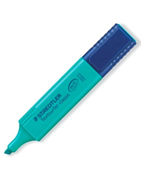 STAEDTLER MARCADOR FLUORESCENTE TEXTSURFER CLASSIC TURQUESA