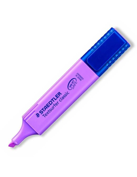 STAEDTLER MARCADOR FLUORESCENTE TEXTSURFER CLASSIC LILA