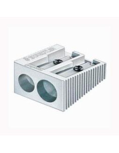 STAEDTLER AFILALÁPICES METÁLICO DOBLE PLATA